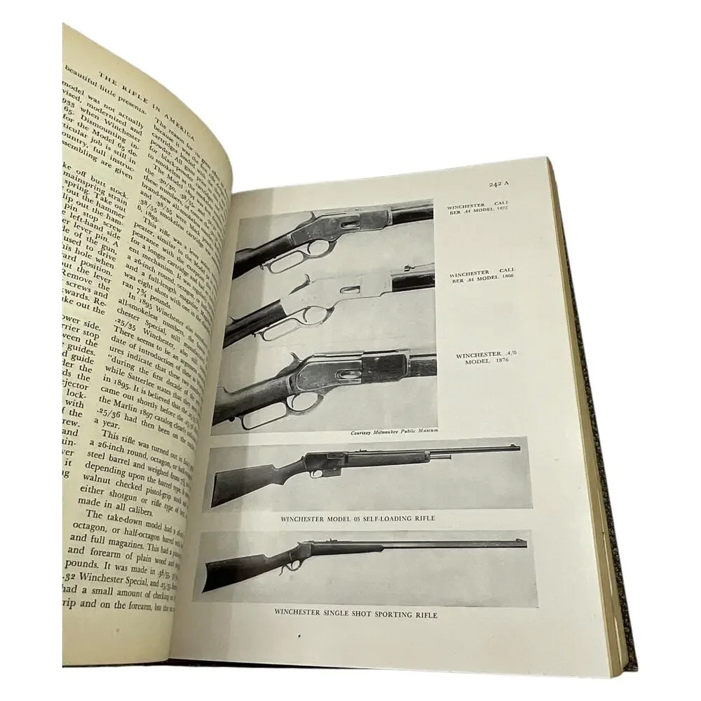 The Rifle In‎ America by Philip B Sharpe 1947 Second Edition Hardcover